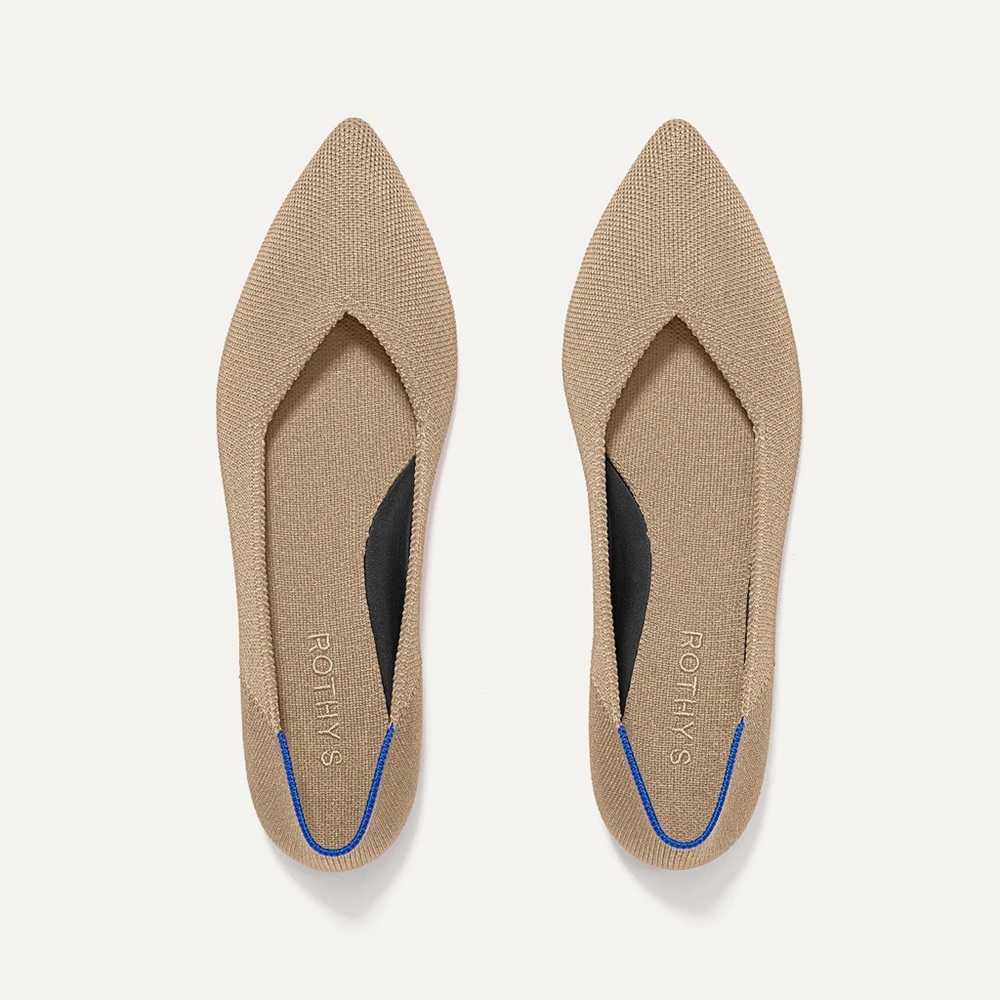 Rothy’s the Point II Kahki - Size 7.5
